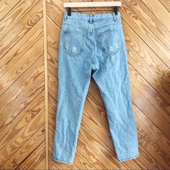 Lioness The New Rules Distressed High Waist Jean - Picture 2 of 8